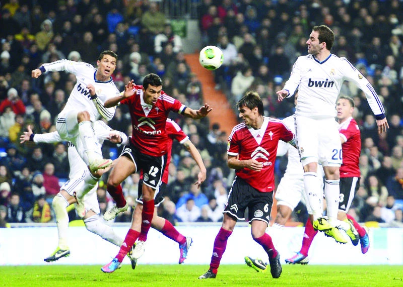 Ronaldo’s trick helps Real Madrid sail into Copa de Rey quarters