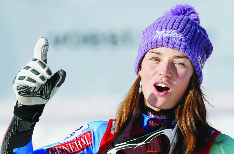 Maze completes the set with a super-G win
