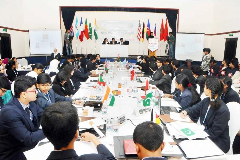 UN simulation conference a big hit with expat students