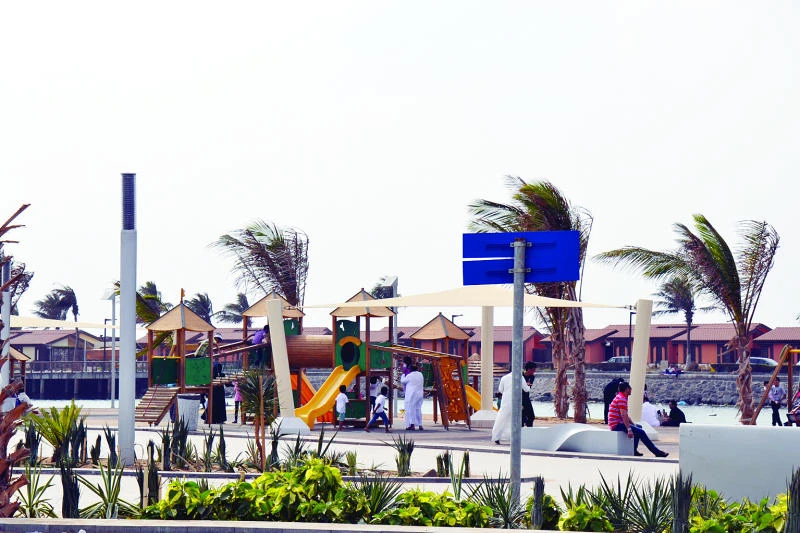 New Jeddah Corniche attracts visitors during spring break