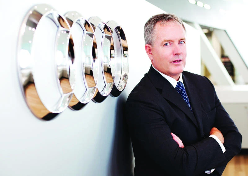 Trevor Hill is head of Audi Middle East