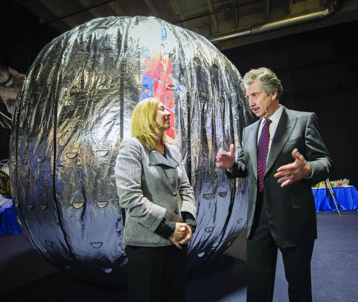 Balloon-like room to give astronauts more privacy