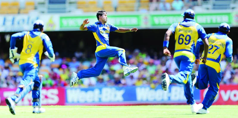 Bowlers swing Sri Lanka to victory at Brisbane