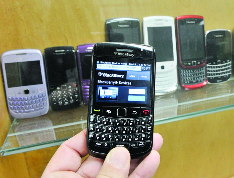 BlackBerry maker’s shares rise after analyst’s upgrade