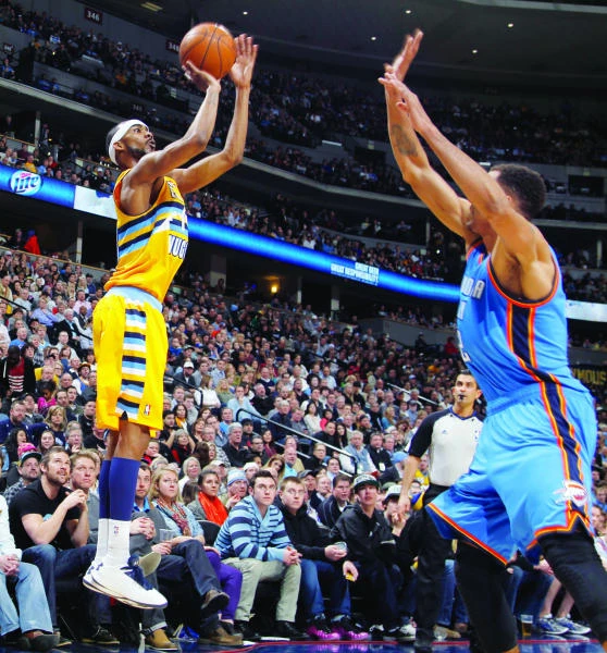Nuggets end Thunder’s six-game winning streak in OT