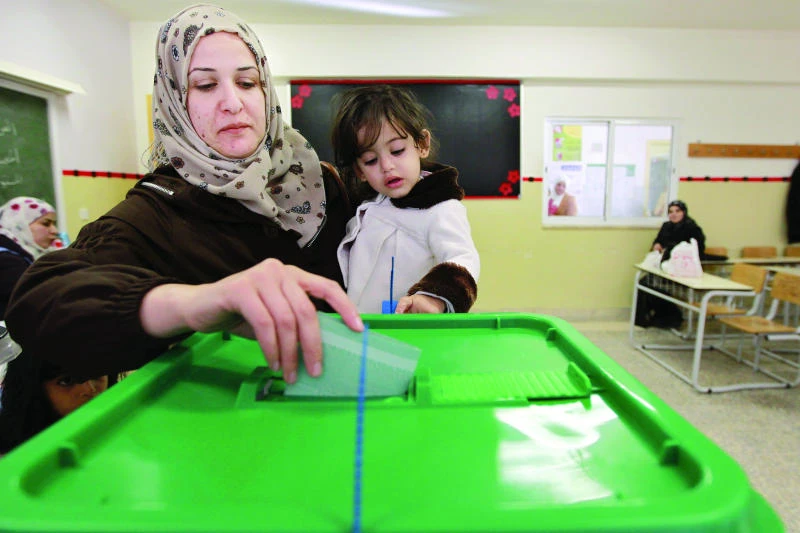 Jordanians vote in parliamentary election