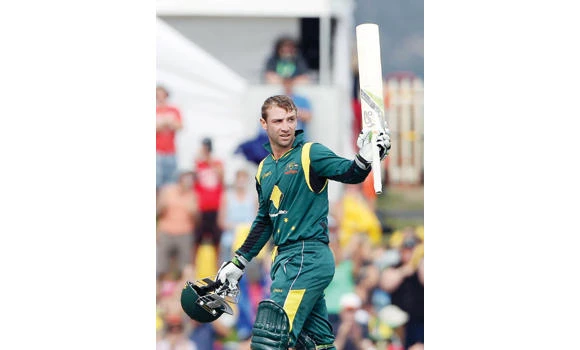 Hughes century helps Australia to level series