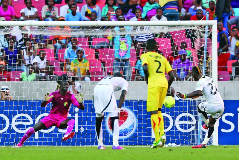 Ghana nears quarters with victory over Mali