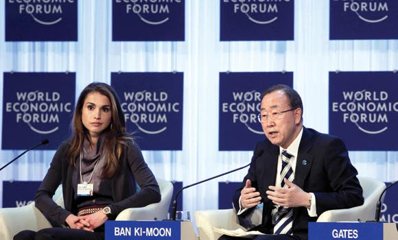 Japan CEOs at Davos bemoan strong yen
