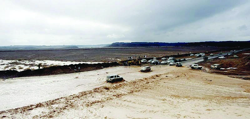 Kingdom ravaged by rain, dust storms