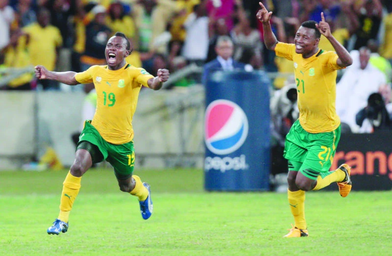Joy of victory: South Africa, Cape Verde through