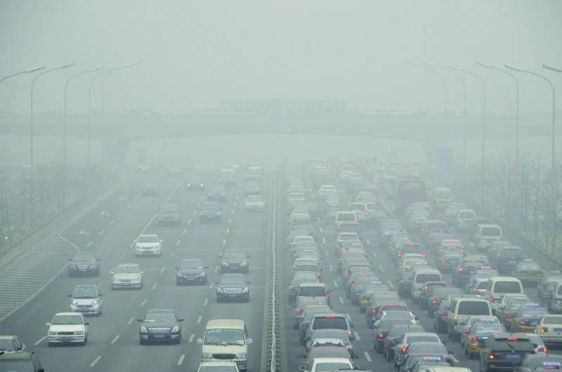 ‘Off the scale’ smog envelops Beijing again