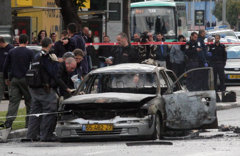 Car explodes in Tel Aviv, police say ‘crime-related’