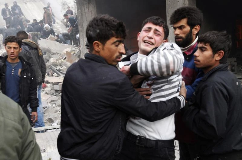 Syria strike kills children amid push for war crimes probe