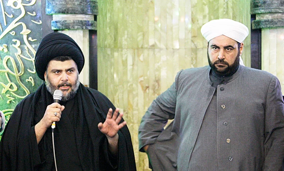Sadr visits Baghdad church, site of 2010 attack