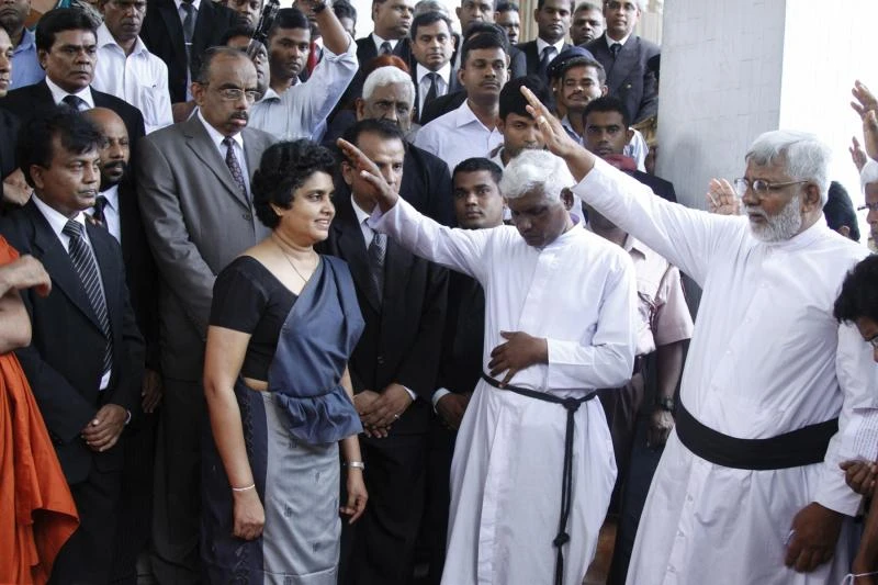 Sri Lanka president sacks chief justice