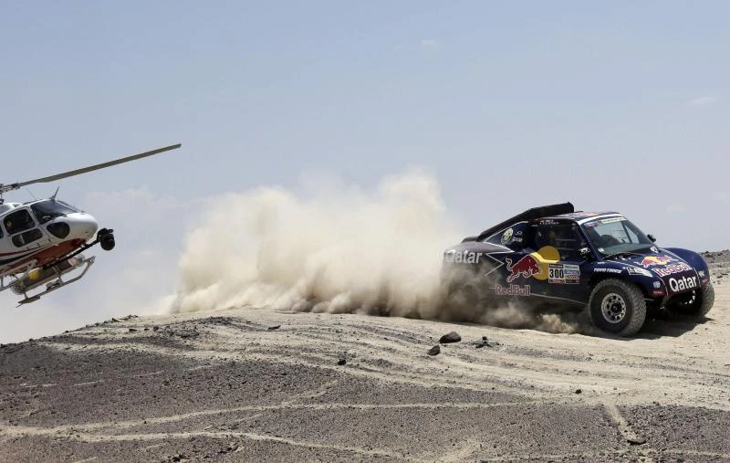 Al-Attiyah wins again, Sainz falls away