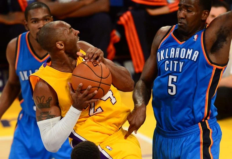 Thunder strike down ‘crumbling’ Lakers