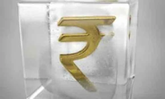 Indian rupee lower on weak shares