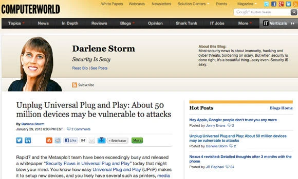 UPnP network gear vulnerable to hacking, experts warn