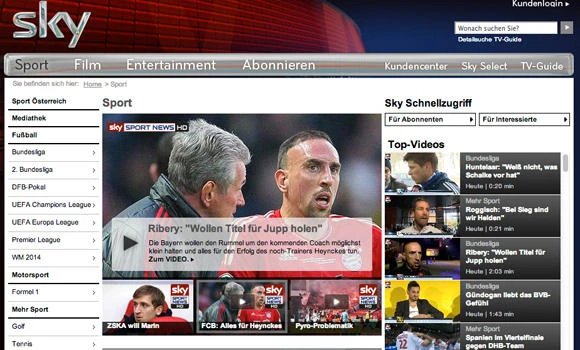 Sky Austria loses case over charging for sports clips