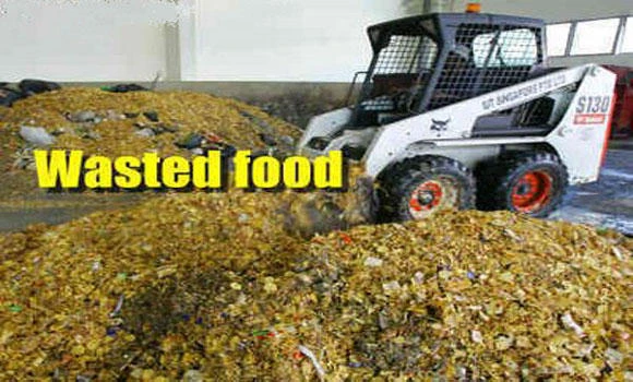 Wastage of food