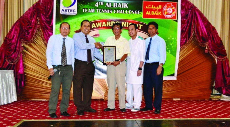 ALBAIK Tennis Challenge concludes with awards night