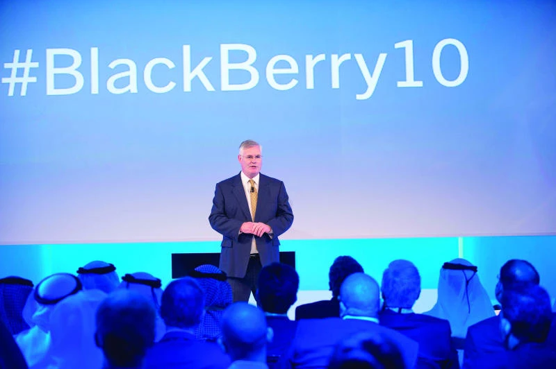 Saudi executives await BlackBerry 10 magic
