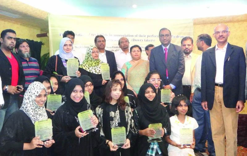 IISJ students bring to light dowry system in play
