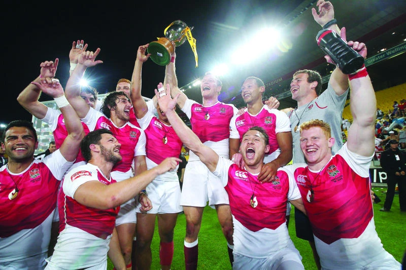 England downs Kenya in extra time to win Wellington Sevens