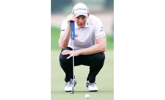 Gallacher grabs 3-shot lead in Dubai