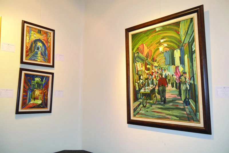 Aleppo in the artist’s eyes