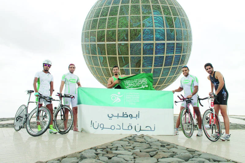 Saudi trio to see action in Abu Dhabi Int’l Triathlon