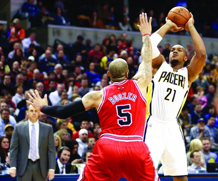 Pacers pounce on shorthanded Bulls