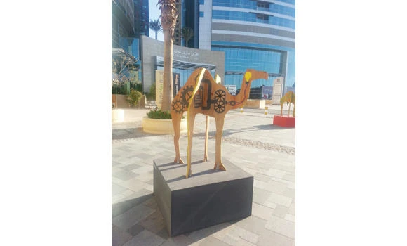 Residents wow Dubai outdoor art project