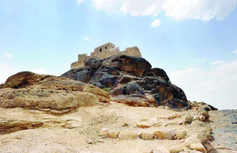 Raum mountain in Najran a major tourist attraction