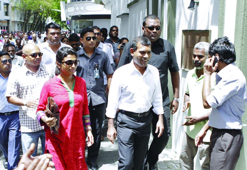 Maldives ex-president flees to Indian Embassy