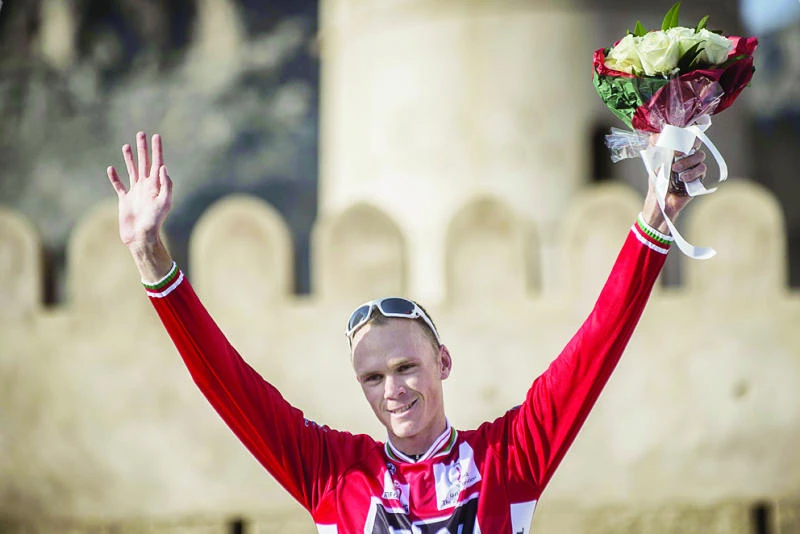 Froome takes lead in Tour of Oman
