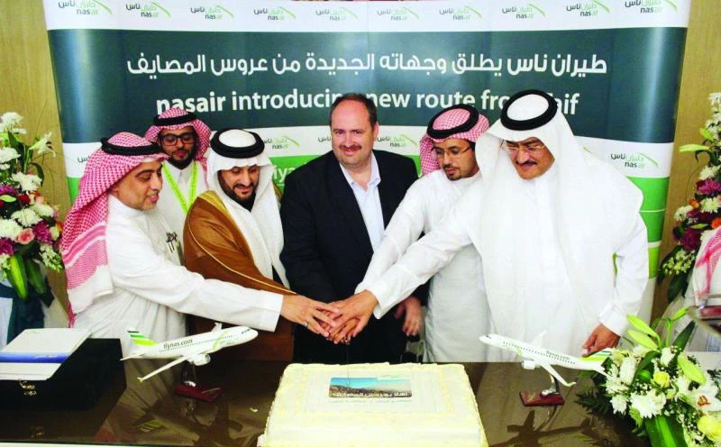 Nasair’s Riyadh-Taif service takes off