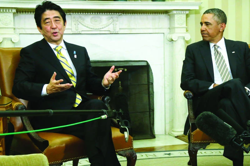 Obama, Abe vow not to tolerate North Korea’s nuclear provocations
