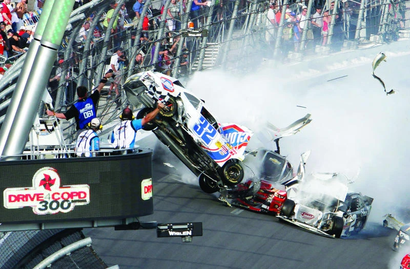 Dozens hurt after Daytona crash debris hits stands