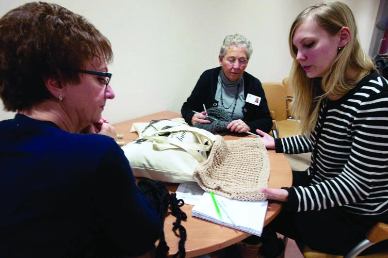 Fashion designers harness Dutch grannies’ knitting power