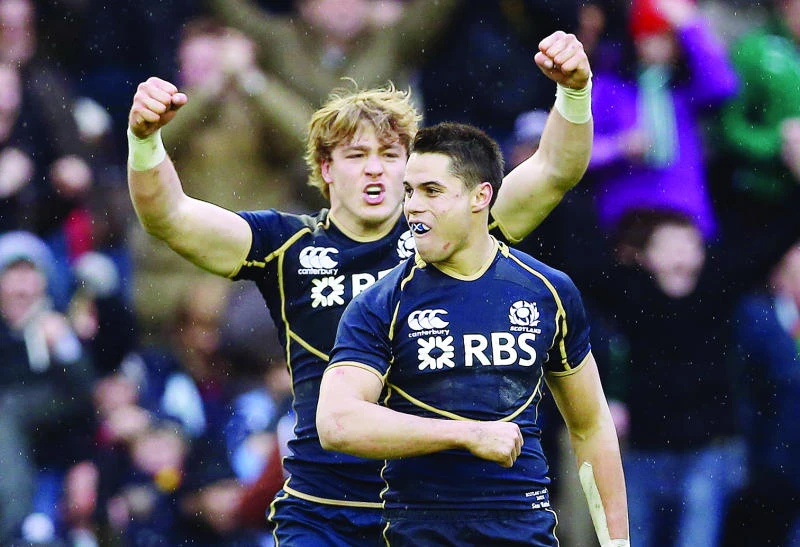 Scotland stuns Ireland 12-8 in Six Nations