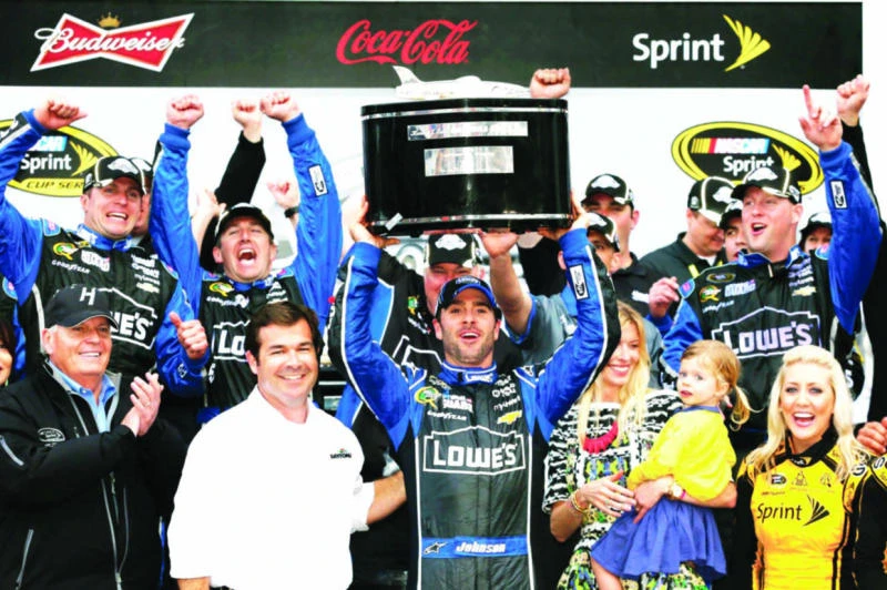 Johnson wins 2nd Daytona 500; Patrick places 8th