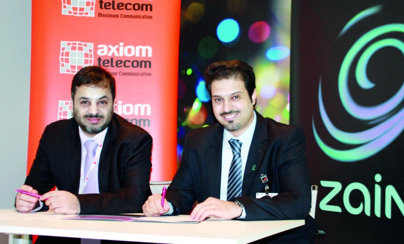 Zain KSA signs partnership agreement with Axiom Telecom