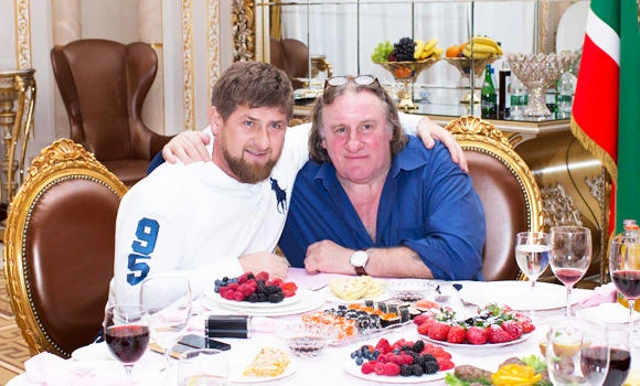 Depardieu hits dance floor with Chechnya’s leader