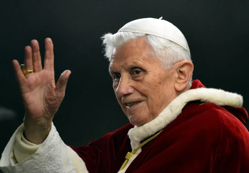 Pope resigning on Feb. 28, citing ill health