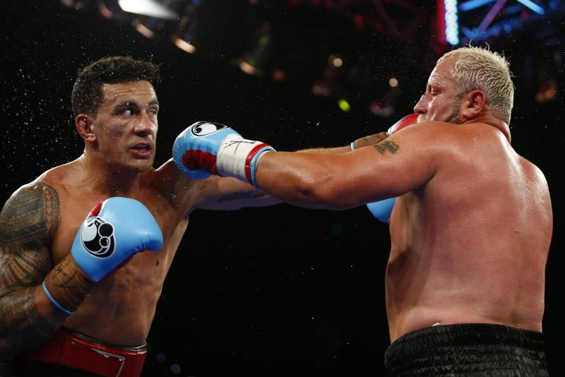 Rugby stars Williams, Cooper win boxing bouts