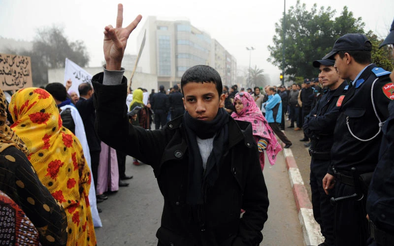 Rival protests outside Morocco trial of 24 Sahrawis