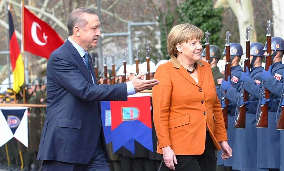 Germany’s Merkel meets Turkish leaders in Ankara